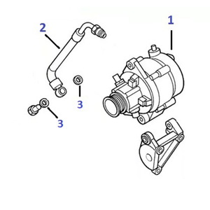 Vacuum pump - hose - seal