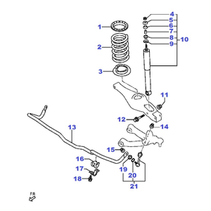 Coil spring - seat