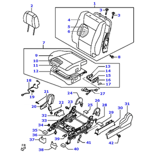 Seat - adjusting device