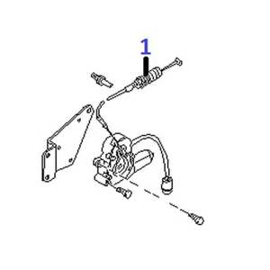 Bomba inyectora - Cable de corte de inyección