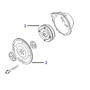 Flywheel - starter ring gear