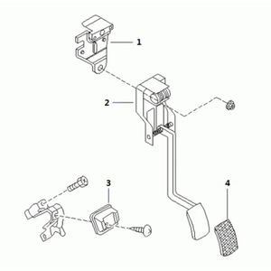 Inyección - Pedal / potenciómetro de acelerador