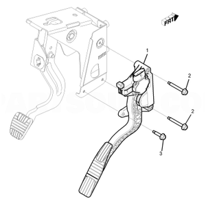 Injection - Pedal / potentiometer (accelerator)