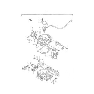 Injection - throttle body idle speed control valve