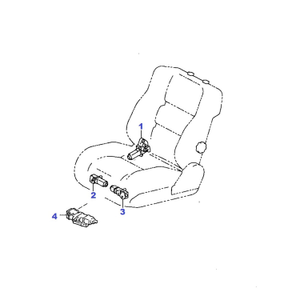 Seat - position adjustment motor