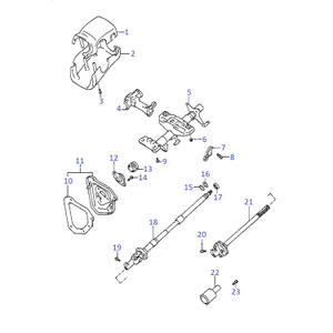 Steering column - cover sub-assy