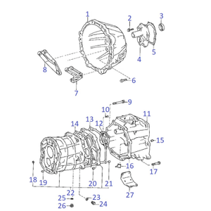 Gearboxes - Housing - Gasket