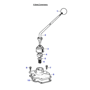 Gear lever - bellows