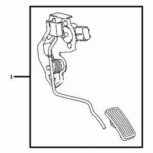 Inyección - Pedal / potenciómetro de acelerador
