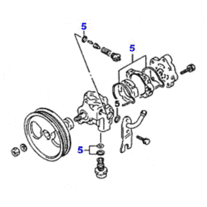 Power steering pump - Rebuild kit