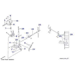 Nissan Terrano II / Ford Maverick (125cv) 2.7D kit de embrague