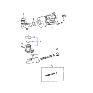 Kit d'assemblage (cylindre récepteur d'embrayage) A.B.S. 73075
